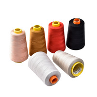 Fil de polyester 280D/3 100% filament, haute ténacité, couleur personnalisée pour chaussures et articles en cuir