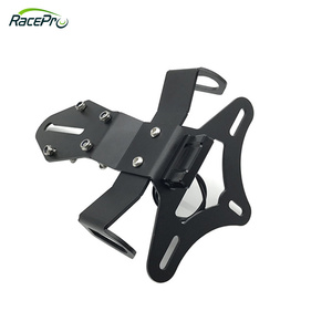 RACEPRO-Soporte para matrícula de motocicleta, soporte para matrícula de motocicleta, con luz LED, para <span class=keywords><strong>Kawasaki</strong></span>, de 2016 a 2022, de <span class=keywords><strong>2019</strong></span> a, de A - Product Image 2