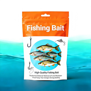 Bolsas de Plástico Suave para Señuelos de Pesca y Bolsas de Embalaje para Cebos con Impresión Personalizada, Transparentes, Resellables con Cierre para Anzuelos y Señuelos - Product Image 3