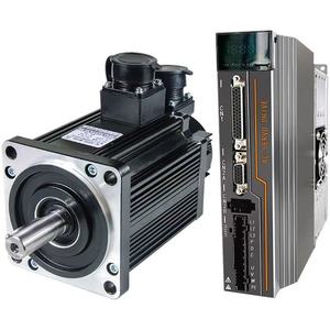 ชุดมอเตอร์ไฟฟ้ากระแสสลับเฟสเดียวขนาดใหญ่ 130ST M15025 208-230/240V 38KW 15Nm 2500Rpm T3DF ซีรีส์ T3 พร้อมไดรเวอร์ สำหรับเครื่องแกะสลัก CNC และเครื่องกลึง - Product Image 2