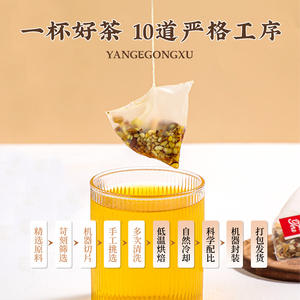 Té Wuzhi <span class=keywords><strong>Mao</strong></span> Tao <span class=keywords><strong>Fu</strong></span> Ling de Alta Calidad, Personalizado OEM, en Paquete Triangular, 100% Hierbas Naturales - Product Image 5