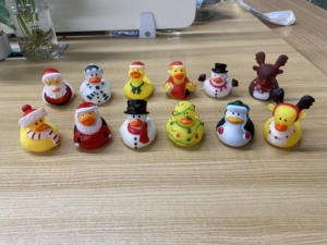 Écharpe à capuche décorée d'un motif de canard à thème patriotique pour la fête de l'Indépendance, avec étoiles rouges, blanches et bleues - Product Image 5