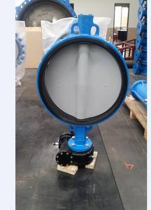 Dn600 pn10 wafer שסתום פרפר עם תיבת הילוכים - Product Image 5