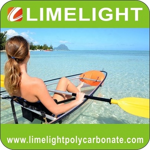 Kayak double transparent LIMELIGHT, canoë en polycarbonate, bateau d'océan à vendre - Product Image 4