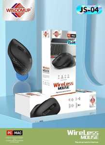 WISDOULIP Wireless <b>Mouse</b> Optical Ergonomic Right Hand 3 Buttons <b>USB</b> Receiver Laptop PC Mac - Product Image 3