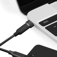 Adaptador OTG de Carga y Datos USB Tipo-C Hembra a USB-A Macho, USB 2.0, Revestimiento de Níquel, PVC+Cobre Puro, Certificado por la FCC, Garantía de 12 Meses