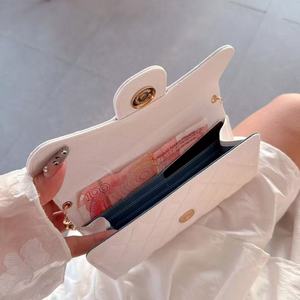 Portefeuille de luxe pour femme avec compartiment téléphone pour iPhone 17 16 15 14 13 Pro Max, portefeuille porte-cartes, sac à main, pochette de téléphone à bandoulière avec chaîne - Product Image 3