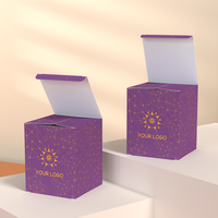 Cajas de Empaque Personalizadas para Productos de Belleza y Cuidado de la Piel, Caja de Empaque Reciclada para Crema Facial
