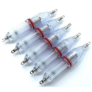 14cm màu xanh lá cây pin AA màu xanh nhấp nháy nước biển ánh sáng nhấp nháy hóa chất mực đèn <span class=keywords><strong>LED</strong></span> sâu thả câu cá ánh sáng cho dưới nước - Product Image 2