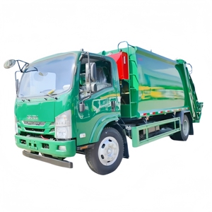 Camión de Basura Compactador de Alta Calidad 4x2 para Gestión de Residuos, Camión de Basura Isuzu de 8 m³ en Venta - Product Image 1
