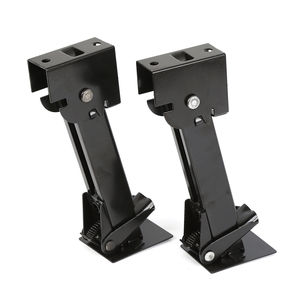 2 jeux de stabilisateurs de support de remorque en acier pour les voyages en plein air pour les fourgons de camping et les remorques de caravanes - Product Image 1