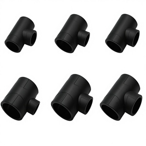 Premium HDPE100 Chemisch bestendig, corrosiebestendig, recht T-stuk voor stomplassen - Product Image 1