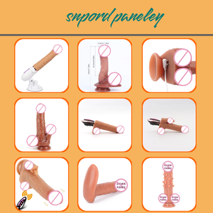 Juguetes Sexuales de Silicona Líquida con Control Remoto, Vibradores Realistas con Estimulación de Clítoris, Masturbadores para Mujeres - Product Image 3