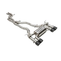 Système d'échappement Catback Valvetronic, finition lisse de 1,5 mm d'épaisseur pour M3 F80 M4 F82 S55 3.0T (2014-2020), acier inoxydable SS304