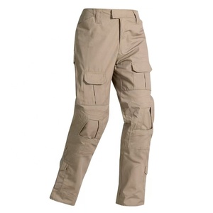 Pantalones Cargo Tácticos para Hombre, Multibolsillos, Ripstop, Soft Shell, Cierre de Cremallera, Talla Grande, para <span class=keywords><strong>Trabajo</strong></span> al Aire Libre, Senderismo, Negro/Caqui/Verde - Product Image 6