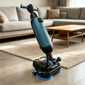 Automatic Floor Scrubber <b>Machine</b> SUTO ST-X430 <b>Walk</b> Behind Floor Cleaner with Recovery and Solution - Product Image 1