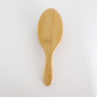 Brosse à cheveux démêlante en bambou avec coussin d'air, écologique, anti-frisottis, pour soins capillaires à domicile, pour femmes et hommes, outil de coiffage