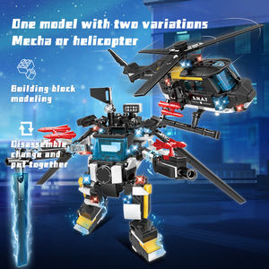 Juguetes Woma, Robot <span class=keywords><strong>SWAT</strong></span> Mecánico Transformable, Bloques de Construcción, Modelo de Ensamblaje, Juguetes Mecánicos - Product Image 3