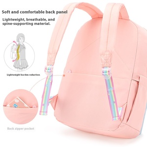 Túi đi học mới nữ sinh tiểu học ở lớp ba và sáu của trẻ em gái 6-12 tuổi giảm gánh nặng bán buôn - Product Image 5