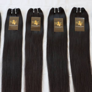 Vente en gros d'un donneur non traité cuticule brute alignée Remy Temple indien cheveux humains - Product Image 1