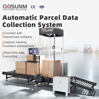 Escáner Industrial Automático de Etiquetas de Paquetes para Reconocimiento de Códigos de Barras de Múltiples Paquetes y Automatización de Almacenes