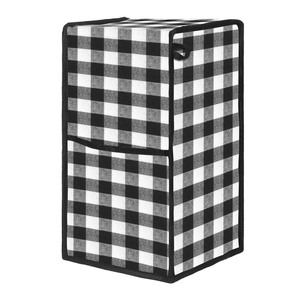 Hamilton Beach Blender Cover Black Checkered Cotton Dust Cover For Kitchen Appliances Household Use - Product Image 5