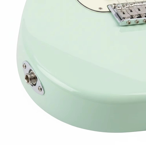 <span class=keywords><strong>Guitare</strong></span> électrique de style ST vert menthe, 6 cordes, micros HSS, corps brillant, touche en palissandre, <span class=keywords><strong>guitare</strong></span> électrique pour les acheteurs en gros - Product Image 3