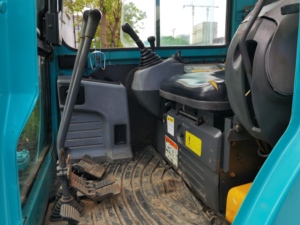 Miniexcavadora Kubota KX155 Usada, 5.19 Toneladas, Original de Japón, Pintura Original, Pocas Horas de Trabajo, Excavadora Hidráulica de Orugas - Product Image 6