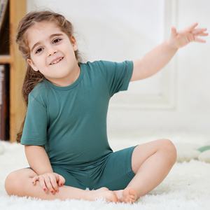 Conjunto de Mono Corto de Bambú Suave Michley, Listo para Regalo, para Niños de 2 a 8 Años, Mono con Estampado Personalizado y Presentación en Caja para Niños de 2 a 8 Años - Product Image 2