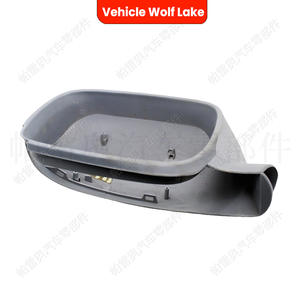 Carcasa de Espejo Retrovisor para Vehículo Wolf Lake, Gris ABS, Lado Derecho 7L6857528, Lado Izquierdo 7L6857527, para Volkswagen Touareg 2003-2006 - Product Image 1