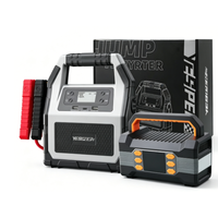 Démarreur de batterie 12V 12000-20000mAh avec crête de 600A, booster tout-en-un de charge et décharge pour voiture, camion, SUV