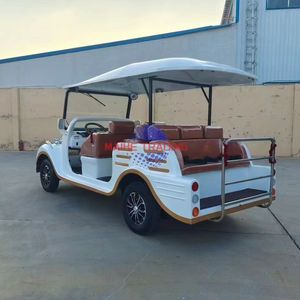 Autobús Turístico Eléctrico Clásico Vintage Personalizado para Escuelas, 14 Asientos, Batería de Plomo-Ácido, Motor AC, Uso en Lugares Turísticos, Certificado CE - Product Image 1