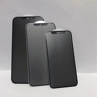 Protection d'écran de téléphone portable en verre trempé anti-choc et confidentialité, dureté 9H, protection d'écran de téléphone pour OPPO R11 PLUS