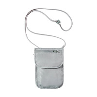 Sac de ceinture en polyester antivol unisexe facile à prendre pochette à bandoulière fermeture à glissière Logo boîte colorée poitrine de voyage de sport
