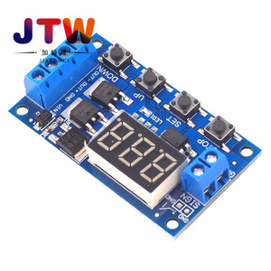 JTW Digital Countdown <b>Timer</b> Module 12-24V Manual Control <b>Timer</b> Switch 16A 240V PC Material - Product Image 1
