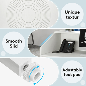 Tribesigns <strong>Reception</strong> <strong>Desk</strong> Modern Front <strong>Desk</strong> - Product Image 5