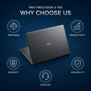 โน้ตบุ๊คธุรกิจ Pro 5 16S Slim ขนาด 16 นิ้ว ประสิทธิภาพสูง พร้อมด้วยหน่วยประมวลผล Core - Product Image 5