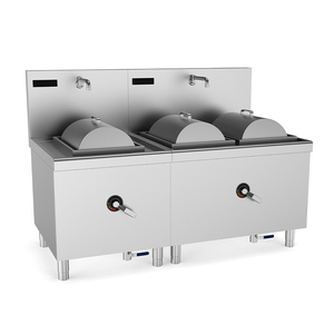 Cheong Fun <span class=keywords><strong>Noodles</strong></span> Steam 2 Burner Electric Rice Roll Steamer Máquina de rollo de fideos de acero inoxidable para <span class=keywords><strong>restaurante</strong></span> asiático - Product Image 4