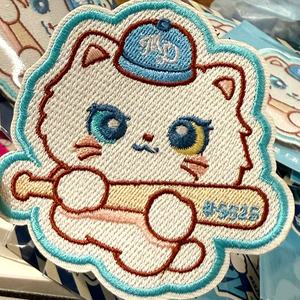 رقعة مطرزة مخصصة بشعار العلامة التجارية صديقة للبيئة، شارة ملابس منسوجة، رقعة قماشية مطرزة قابلة للكي للحقائب والقبعات - Product Image 2