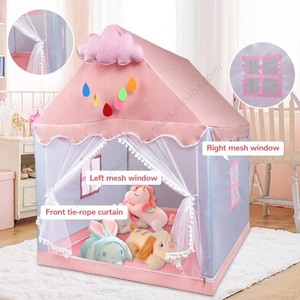 Tente de jeu d'intérieur pour enfants en gros – Château de rêve de princesse pour filles - Product Image 3