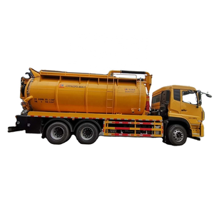 Camión de succión de aguas residuales eléctrico 2025 para limpieza de fosas sépticas, camión cisterna de succión 6x4 de 15m³, 16m³, 20m³, 25m³ ¡Gran oferta! - Product Image 1