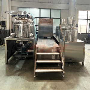 เครื่องทำครีมหน้าแบบสุญญากาศสายการผลิตโลชั่นเครื่องสำอาง - Product Image 1