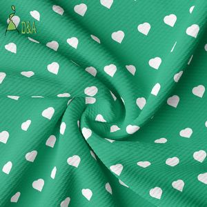 Liverpool Bullet Fabric Love Heart Tela estampada 95% poliéster 5% Spandex Tela para ropa <span class=keywords><strong>de</strong></span> bebé - Product Image 5