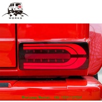 Nouvelle arrivée classe G wagon w463 mise à niveau vers w464 feux arrière de voiture 1990-2018 année W463 G63 anciens vers nouveaux feux arrière de voiture