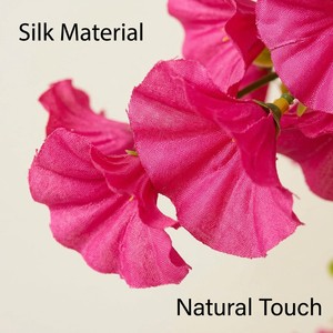 Bouquet di Fiori Artificiali di Lusso, Mazzo di Rose in Seta ed Eucalipto, Verde Finto al Tatto Naturale per Matrimoni, Decorazioni per la Casa, Feste, Negozi di Regali - Product Image 4