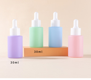 Flacon compte-gouttes en verre Macaron 30 ml en stock – <span class=keywords><strong>Bouteille</strong></span> de distribution pour solutions, essences liquides, cosmétiques et huiles essentielles - Product Image 5