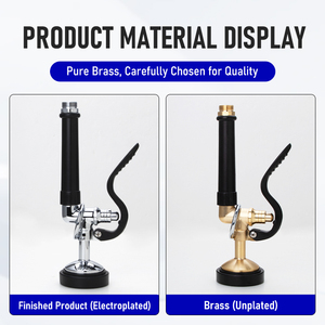 Vòi rửa công nghiệp kiểu cổ điển, áp lực cao, dùng trước khi rửa, dành cho nhà hàng, thiết bị nhà bếp - Product Image 5