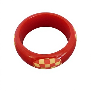 Nuevos Brazaletes de Resina a Rayas Coloridas 2026, Diseño Elegante, Unisex, Joyería Casual y Moderna, Accesorio de Moda, Regalo para Mujer - Product Image 4