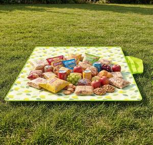 Manta de <span class=keywords><strong>Picnic</strong></span> Impermeable PoeticExist, Alfombra Oxford Resistente a la Humedad, Mantas Plegables - Product Image 1