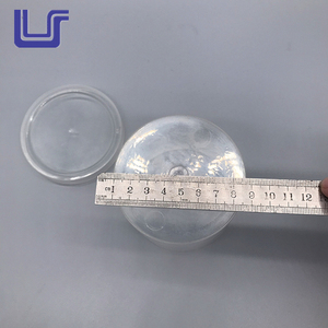 명확한 플라스틱 둥근 모양 사탕 콘테이너, 플라스틱 과자 콘테이너, 소형 원형 플라스틱 콘테이너 - Product Image 5